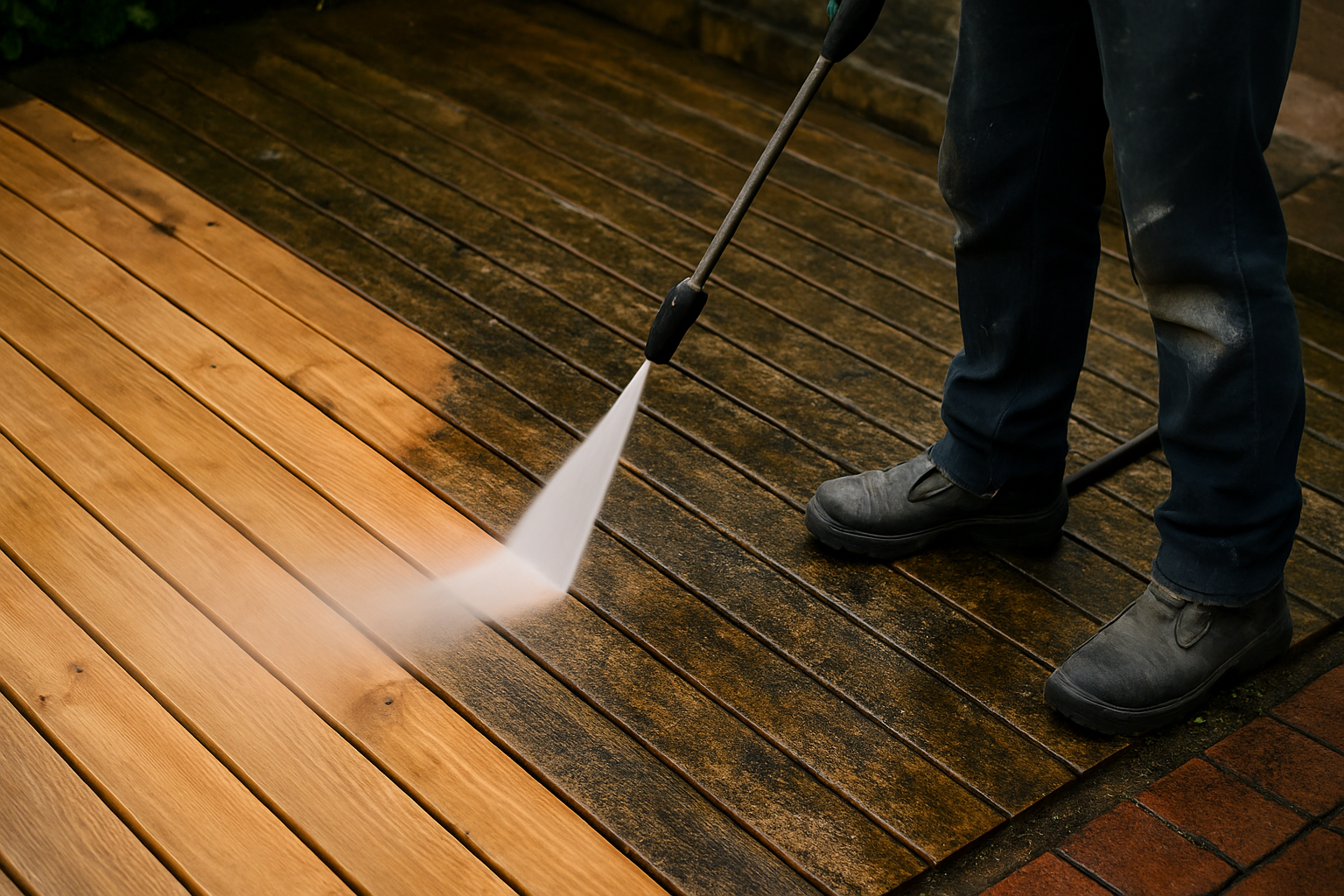 Powerwash, Stain & Seal